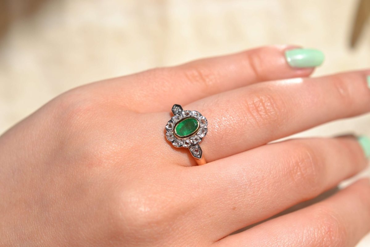 marguerite or blanc émeraude