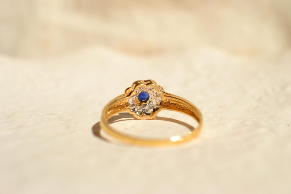 bague marguerite ancienne