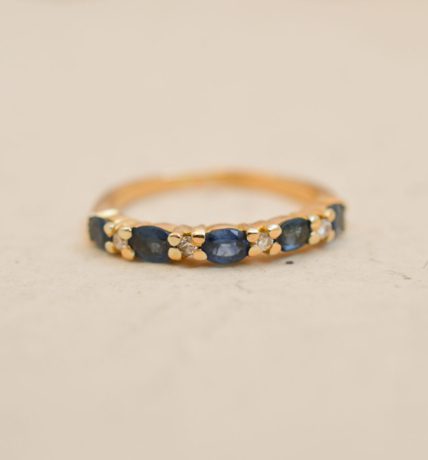 Alliance demi-américaine Saphirs et Diamants