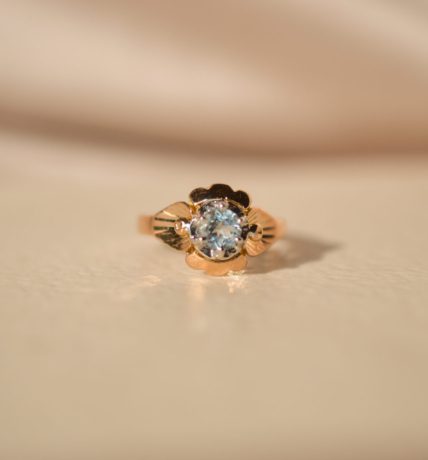 Bague Fleur Topaze