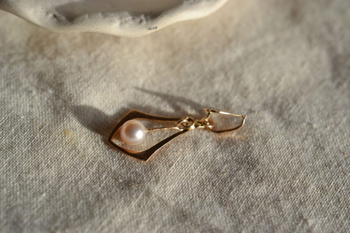 pendentif Vintage Perle