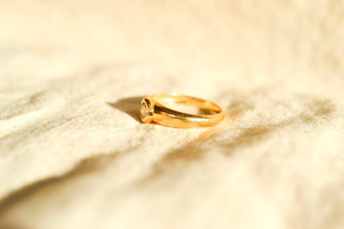 Bague Jonc Diamant Or jaune