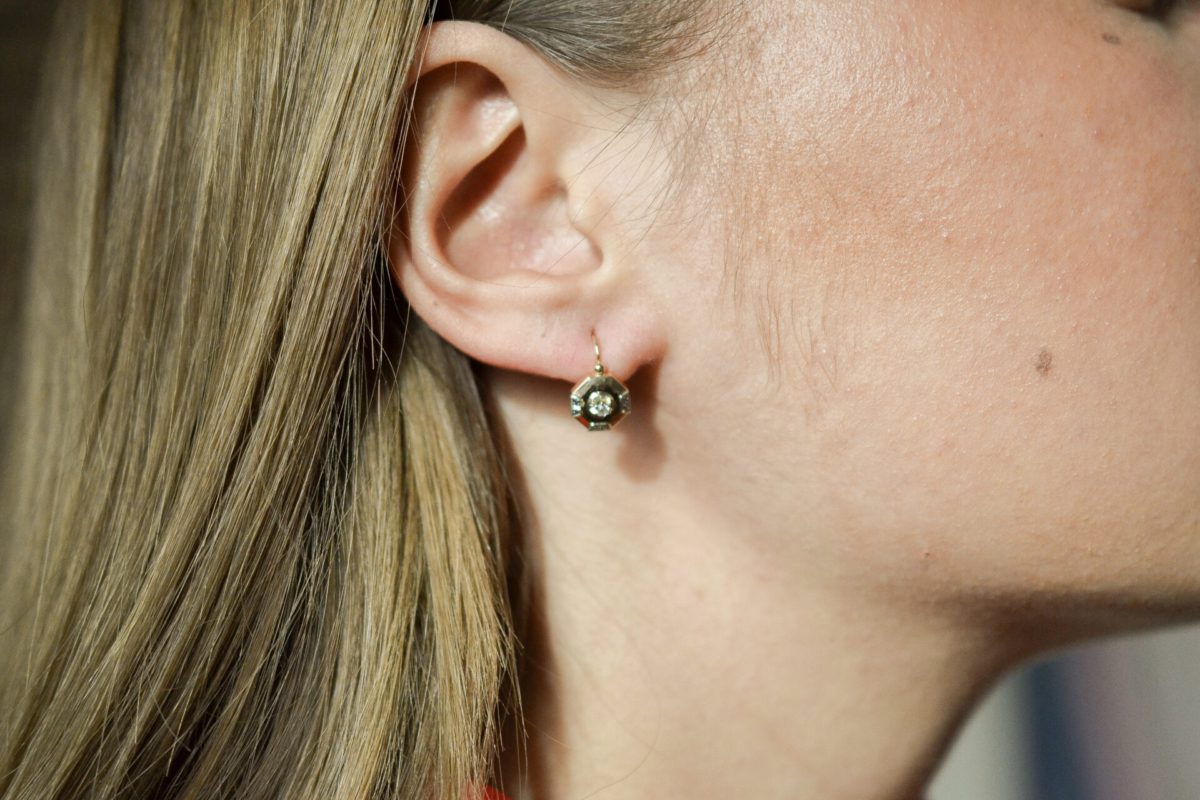 Dormeuses octogonales Oxydes Or