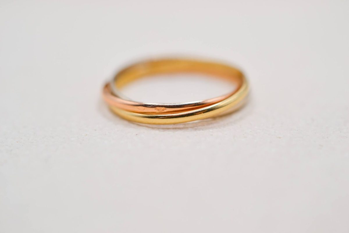 Bague Trinity 3 Ors - alliance femme