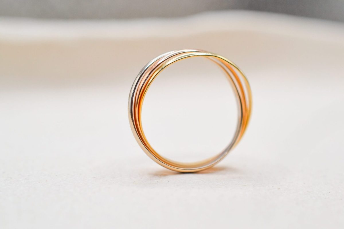 Bague Trinity 3 Ors - bague eco responsable