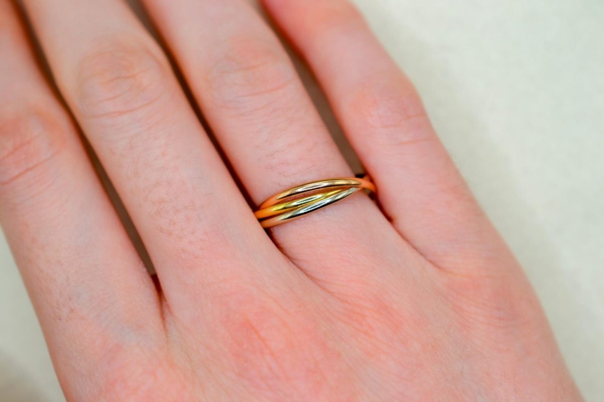 Bague Trinity 3 Ors - bague ancienne