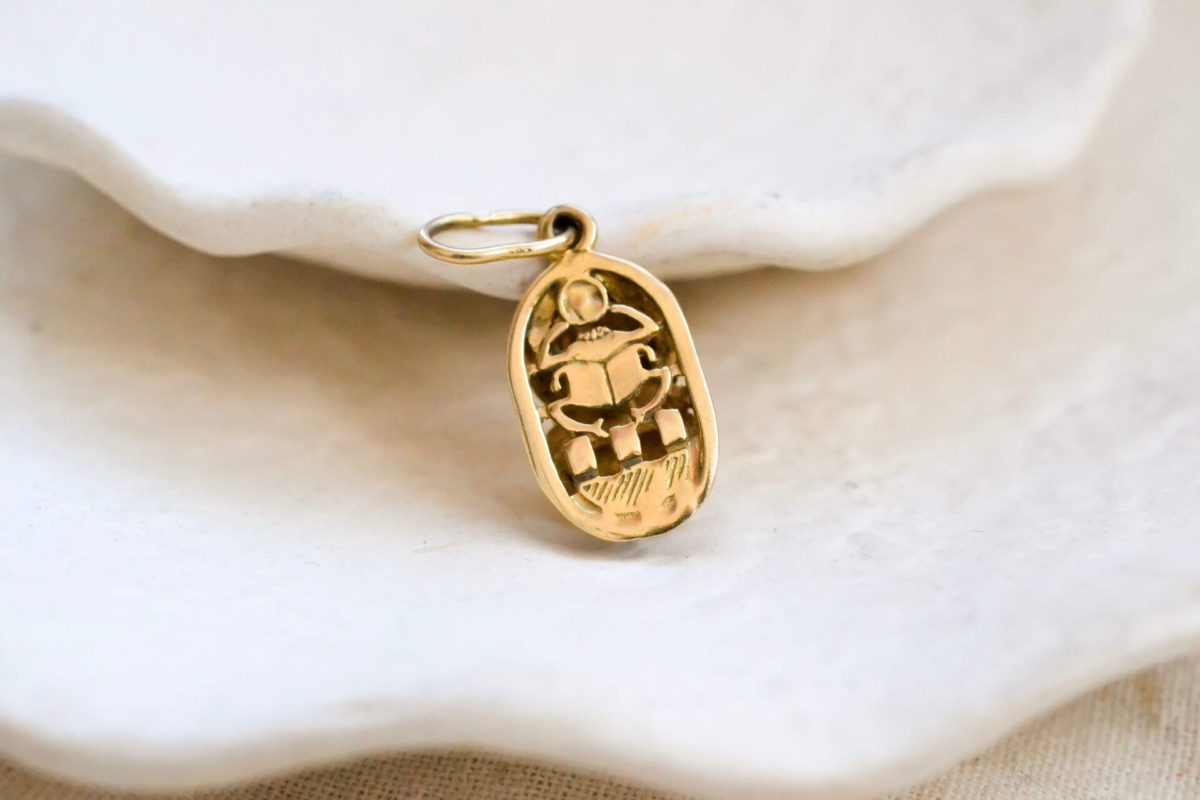 Pendentif scarabée Or jaune