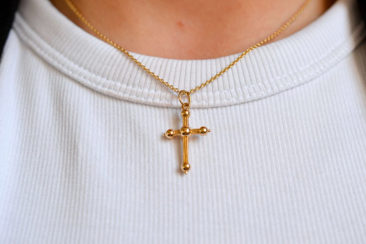 Pendentif Croix Or jaune