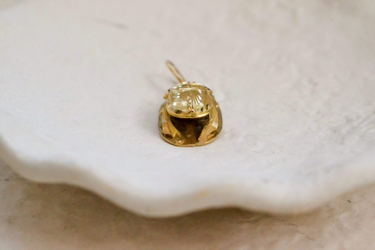 Pendentif scarabée Or jaune