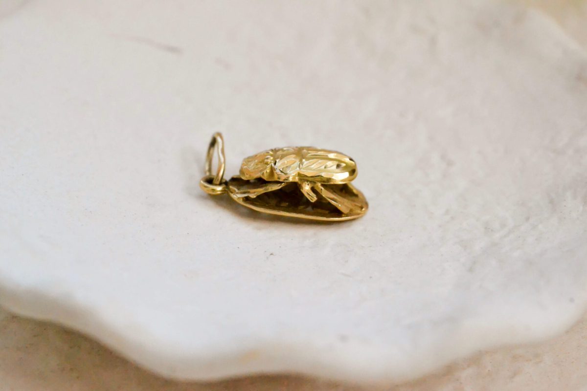 Pendentif scarabée Or jaune