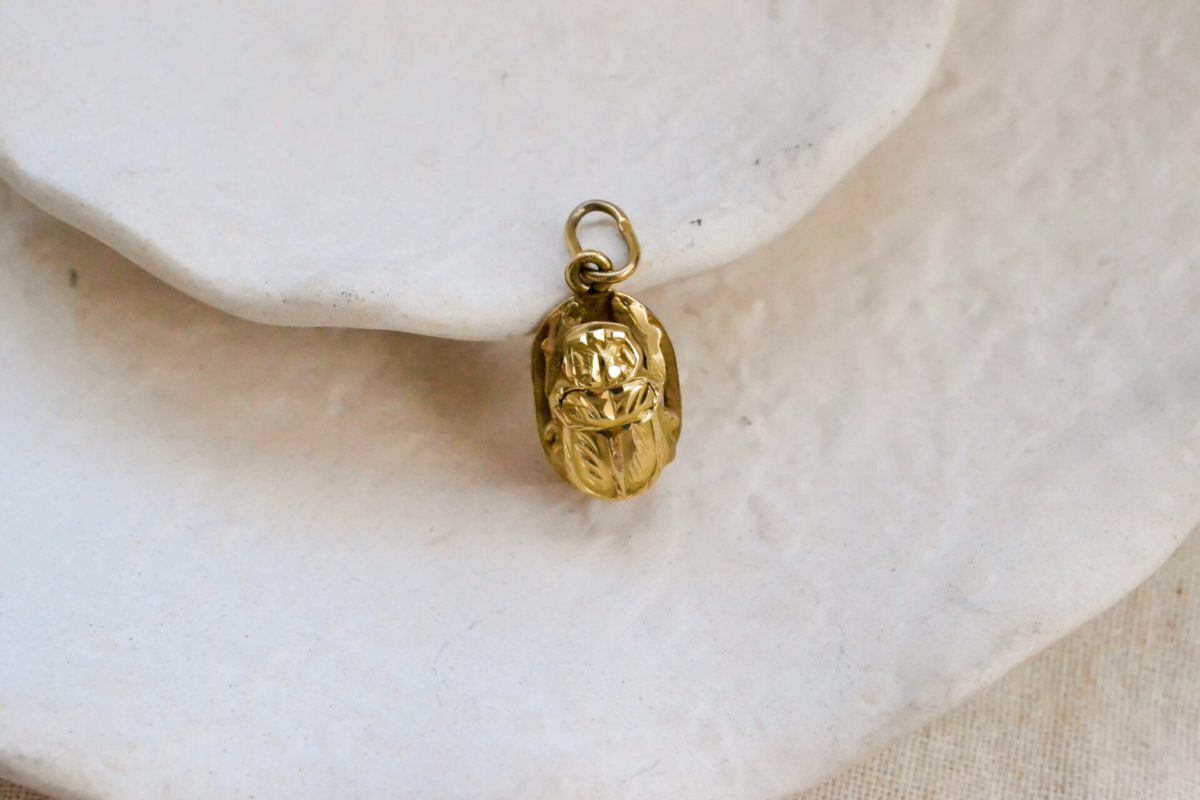 Pendentif scarabée Or jaune