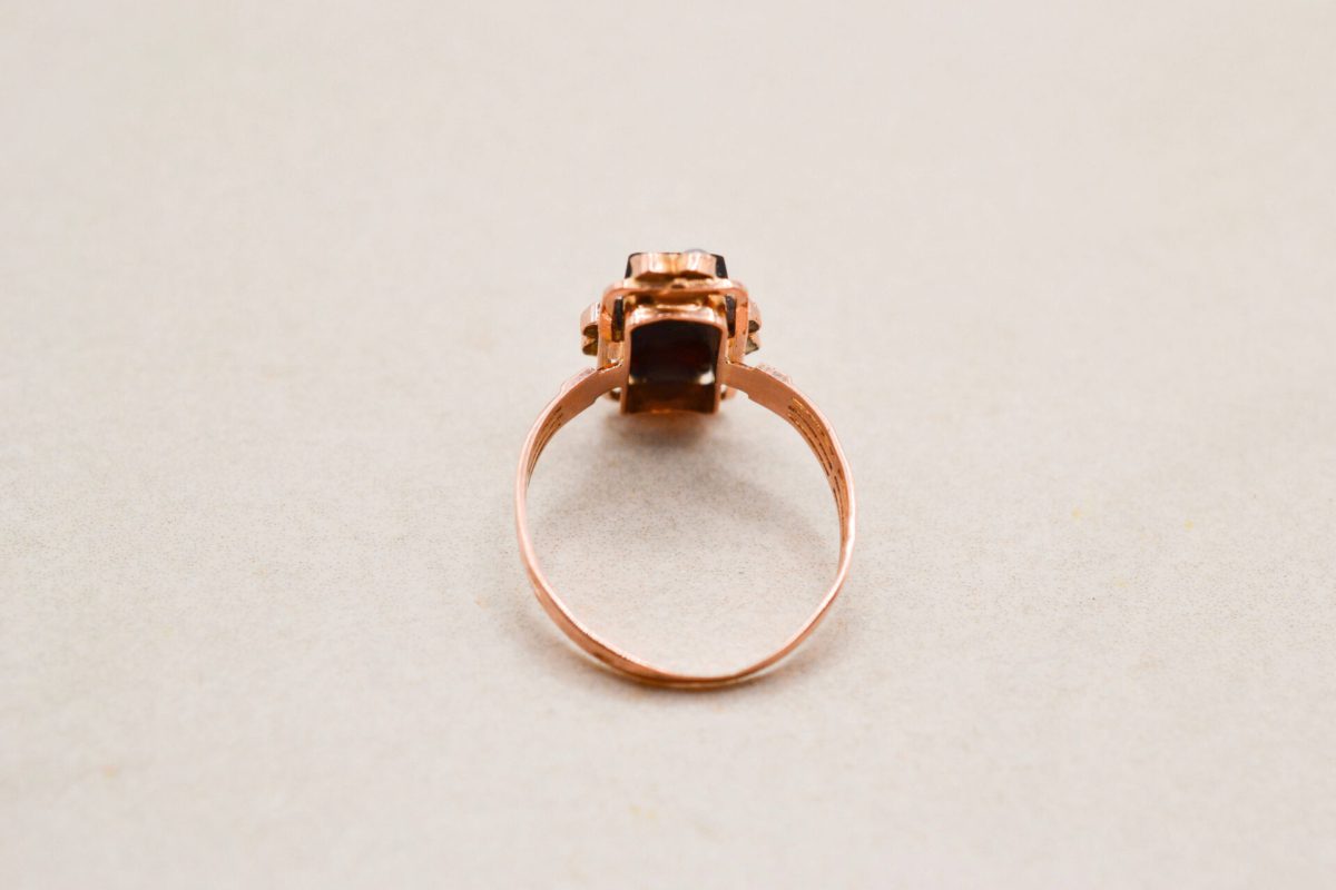 Bague Camée Or rose
