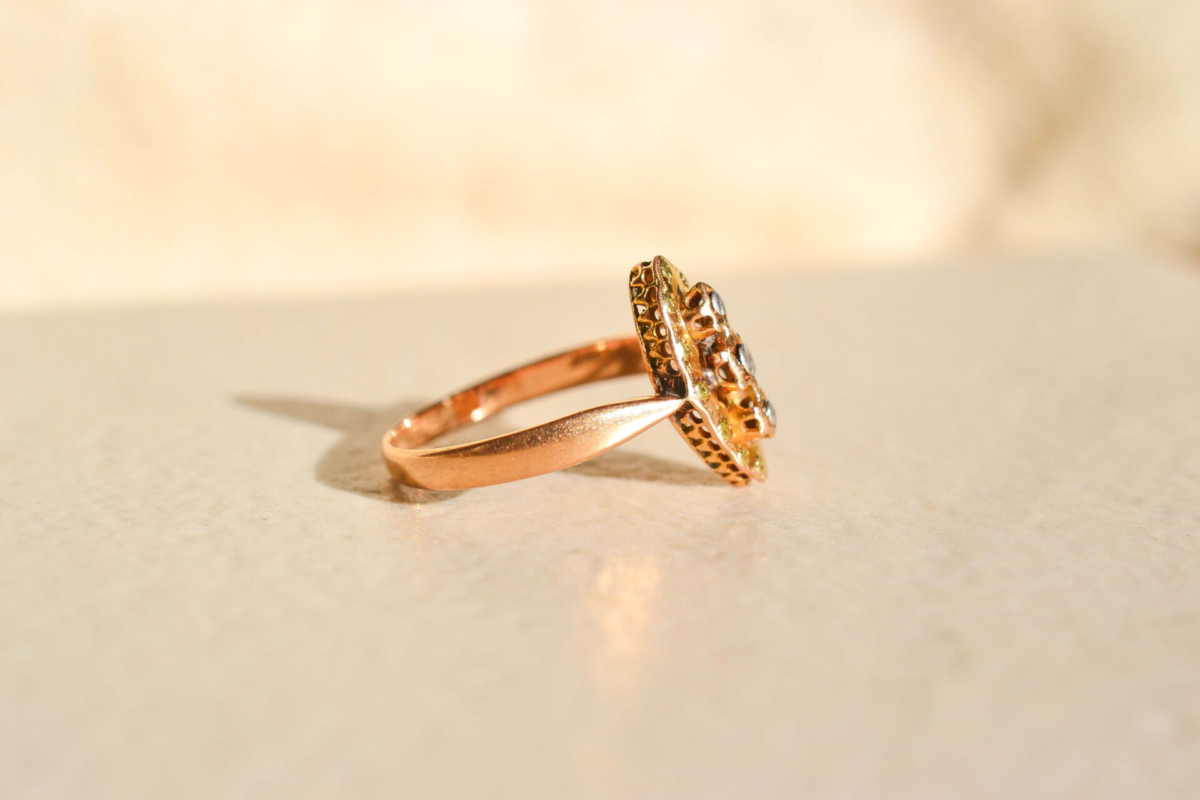 Bague Marquise 3 Ors