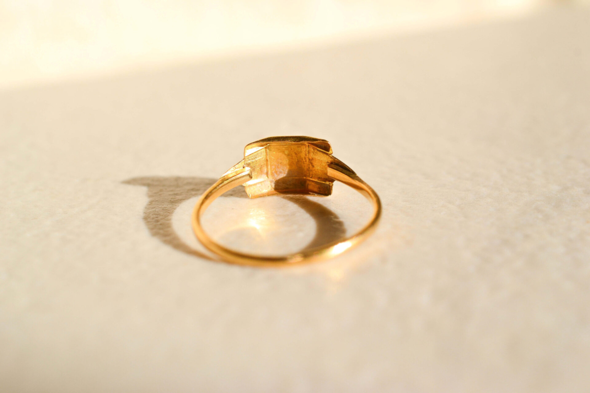 Bague Art Déco 2 Ors
