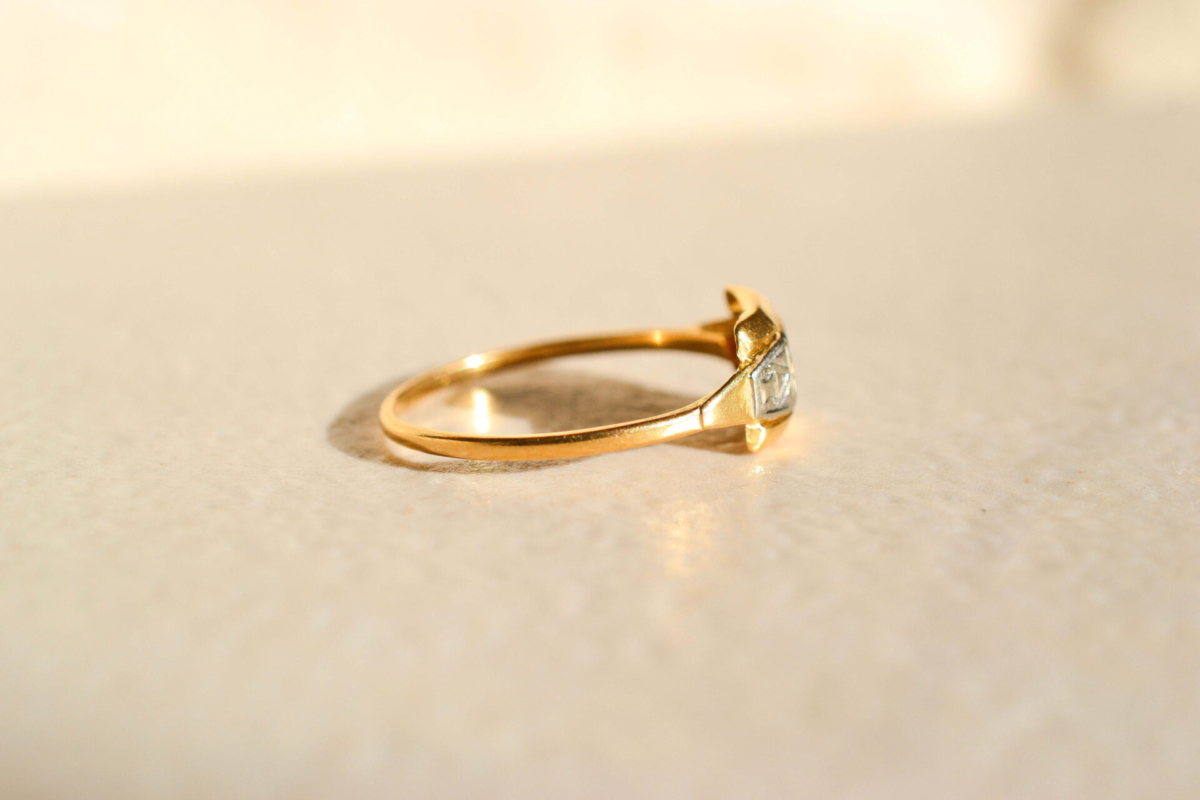 Bague Art Déco 2 Ors