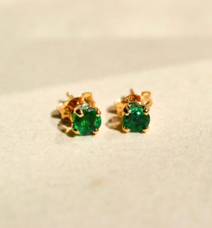 Puces Emeraude rondes