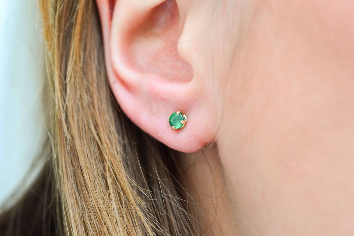 Puces Emeraude rondes