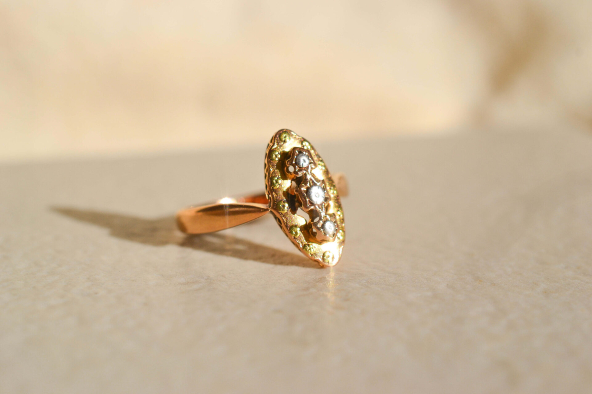 Bague Marquise 3 Ors