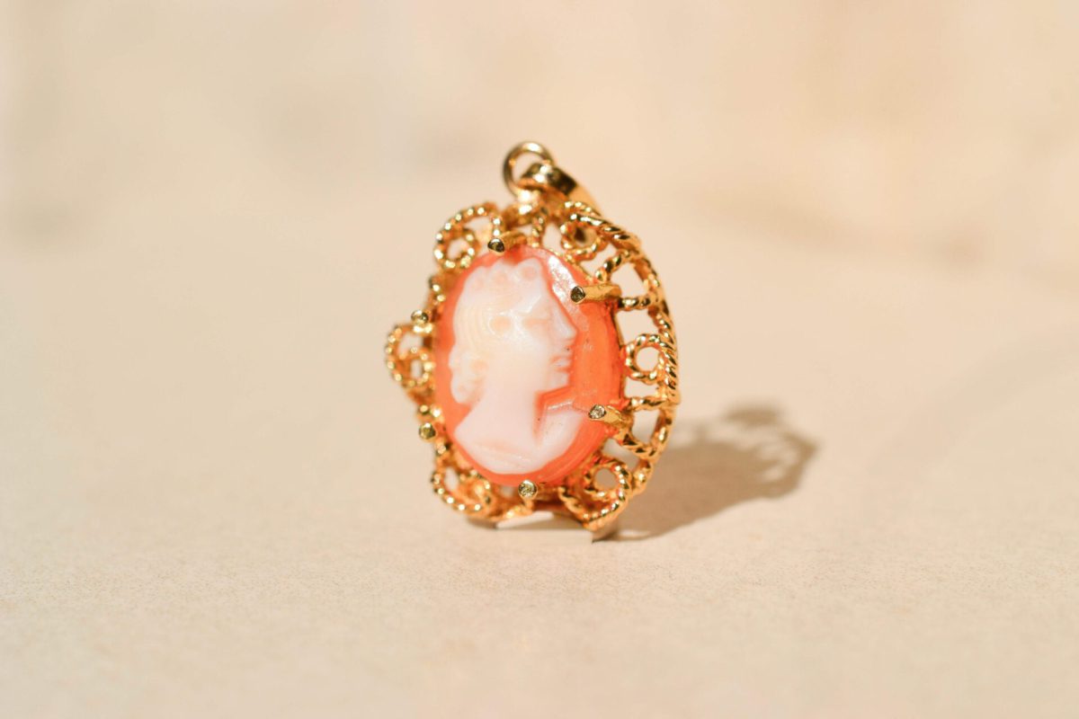 Pendentif Camée ajouré