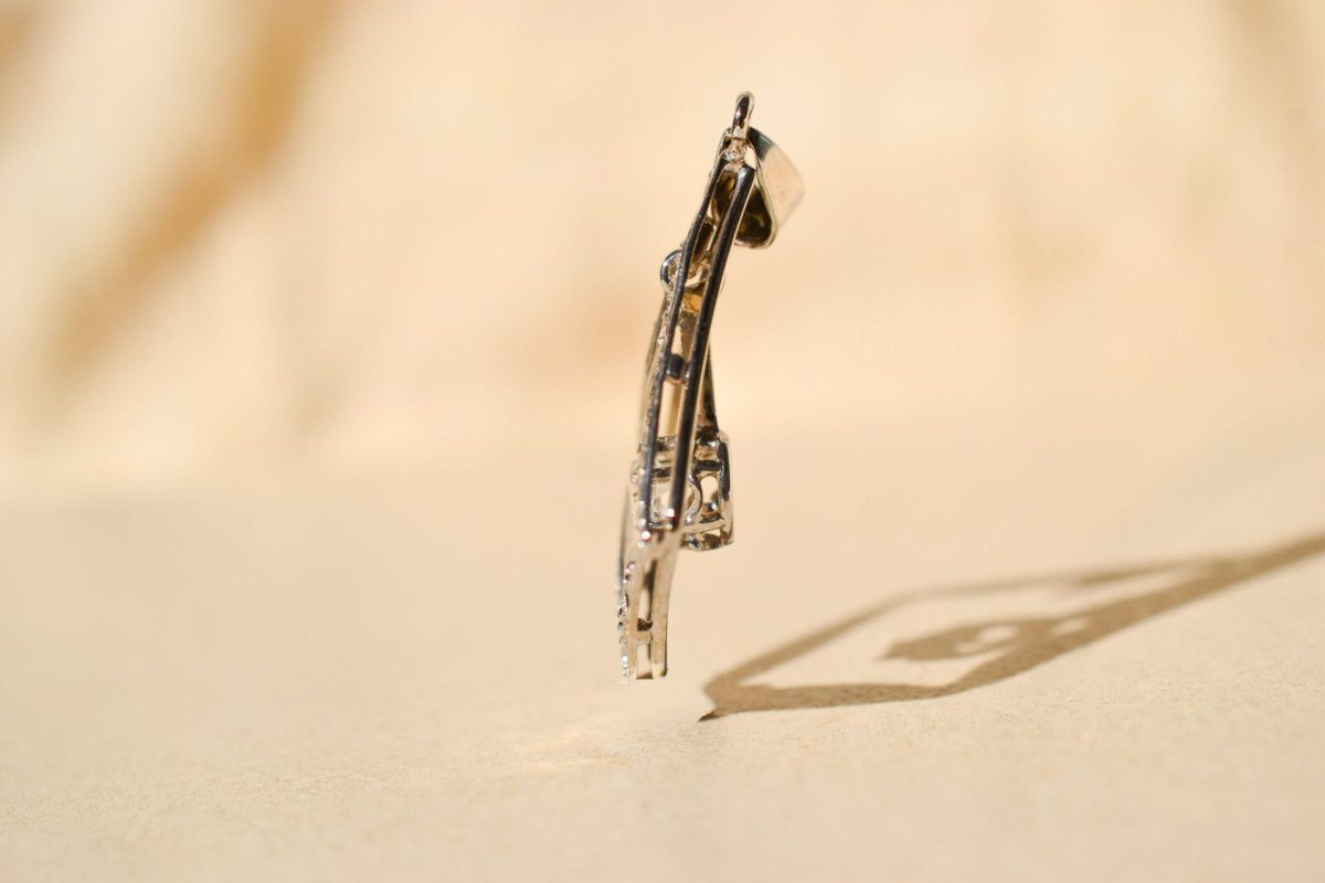 Pendentif géométrique Art Déco