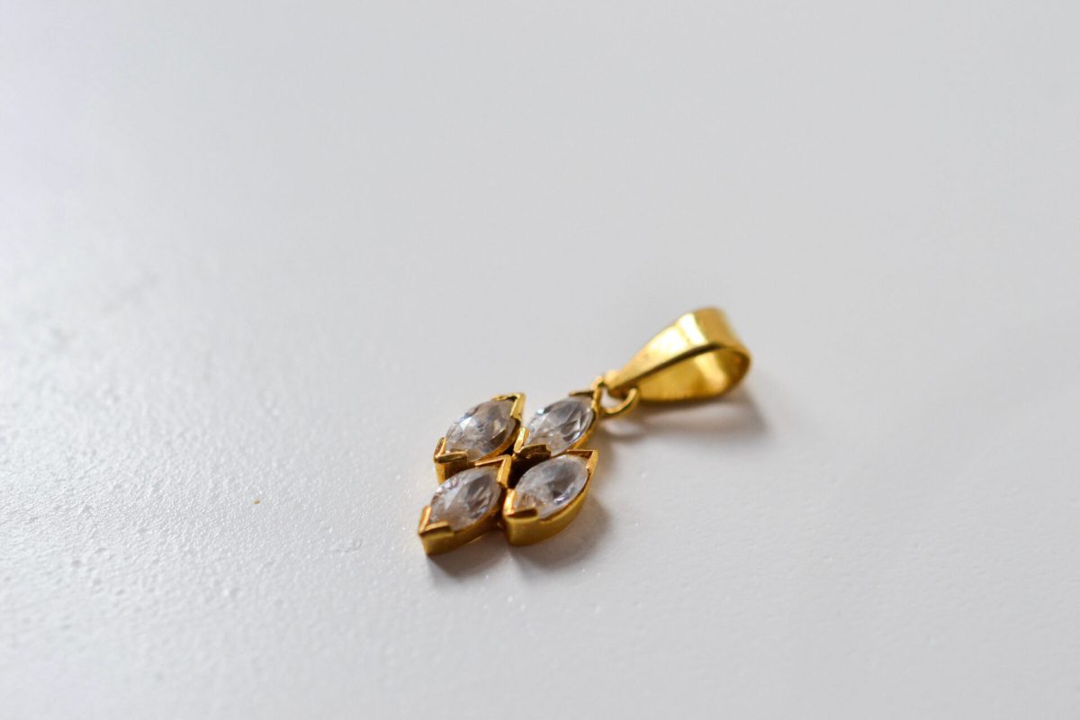 Pendentif losange 4 Oxydes