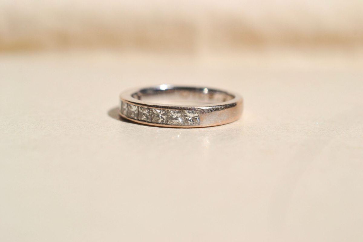 Alliance demi-américaine Or Diamants