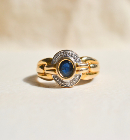 Bague Saphir 9K