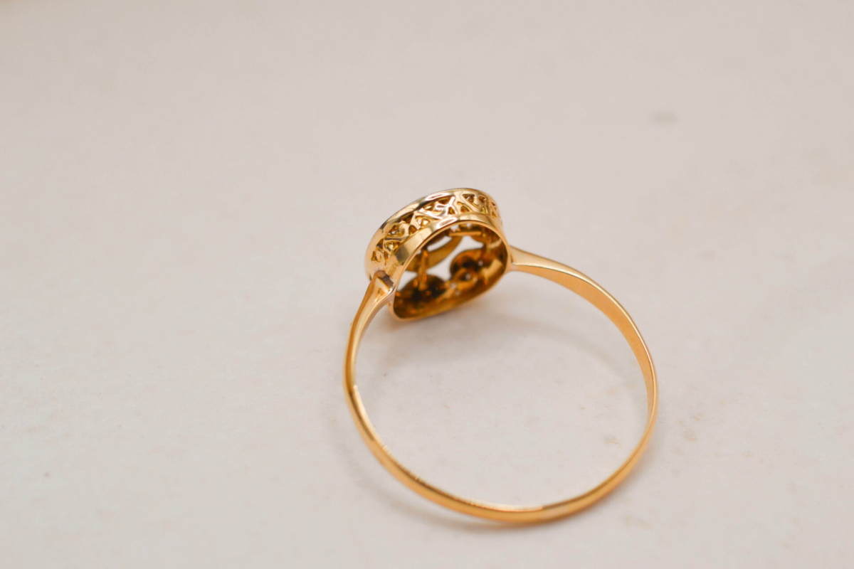 Bague Diamants Art Déco