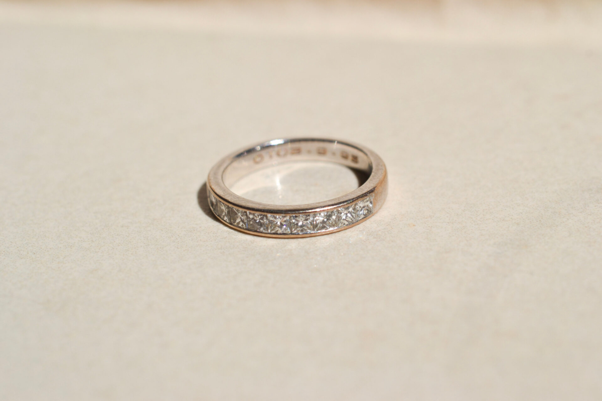 Alliance demi-américaine Or Diamants