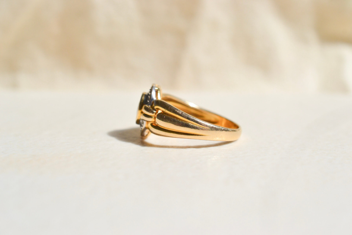 Bague Saphir 9K