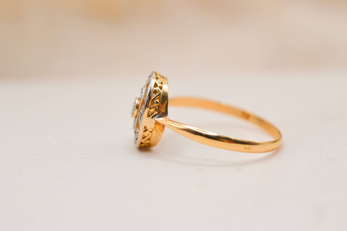 Bague Diamants Art Déco