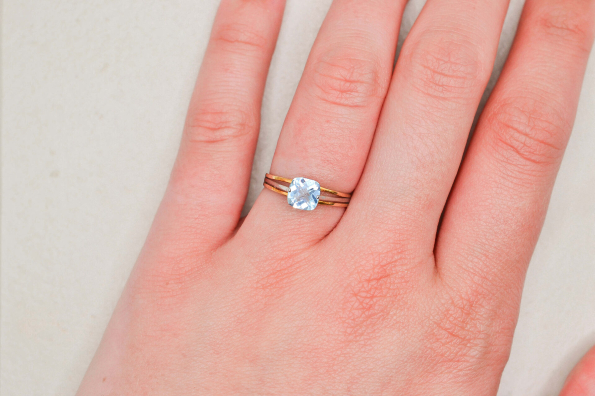 Bague Topaze 2 Ors