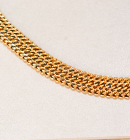 Bracelet maille américaine