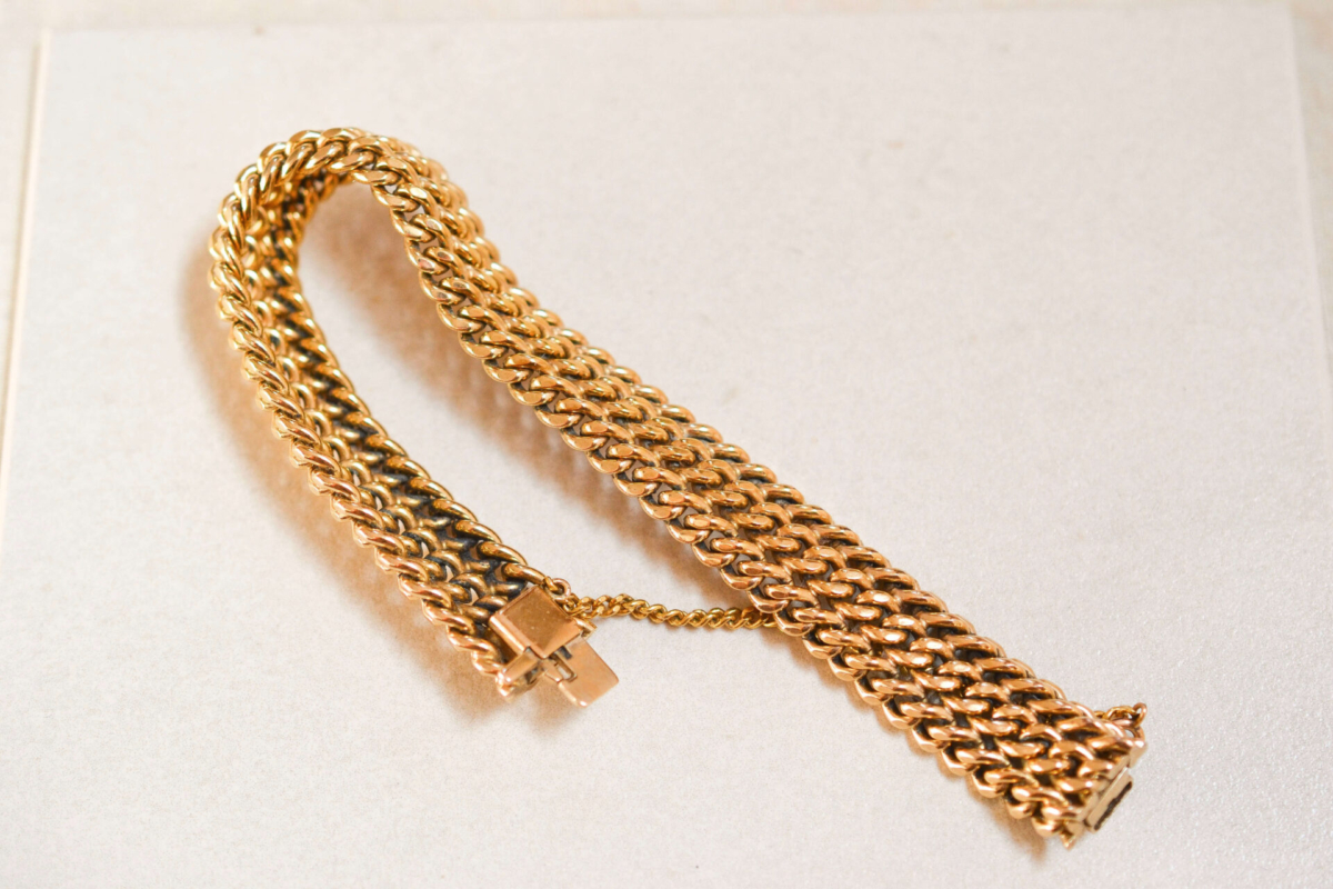 Bracelet maille américaine