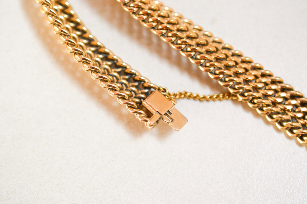 Bracelet maille américaine