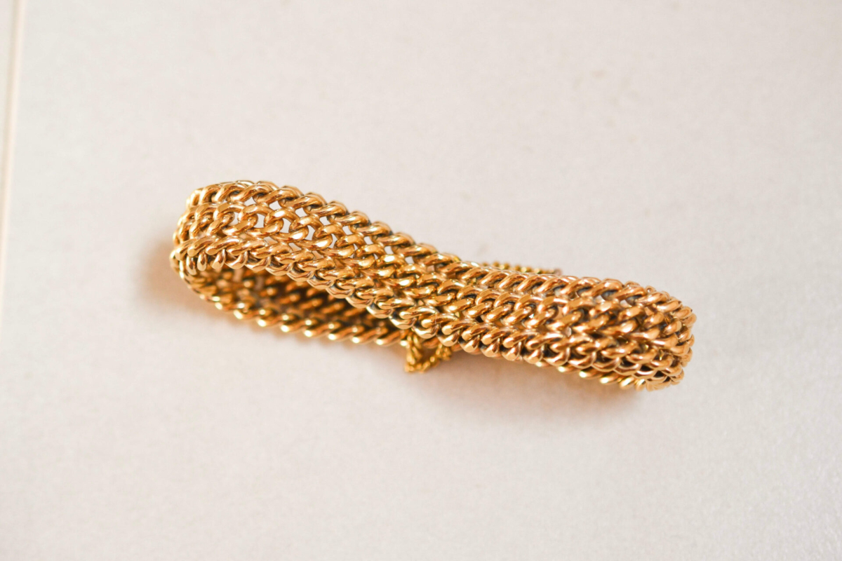 Bracelet maille américaine