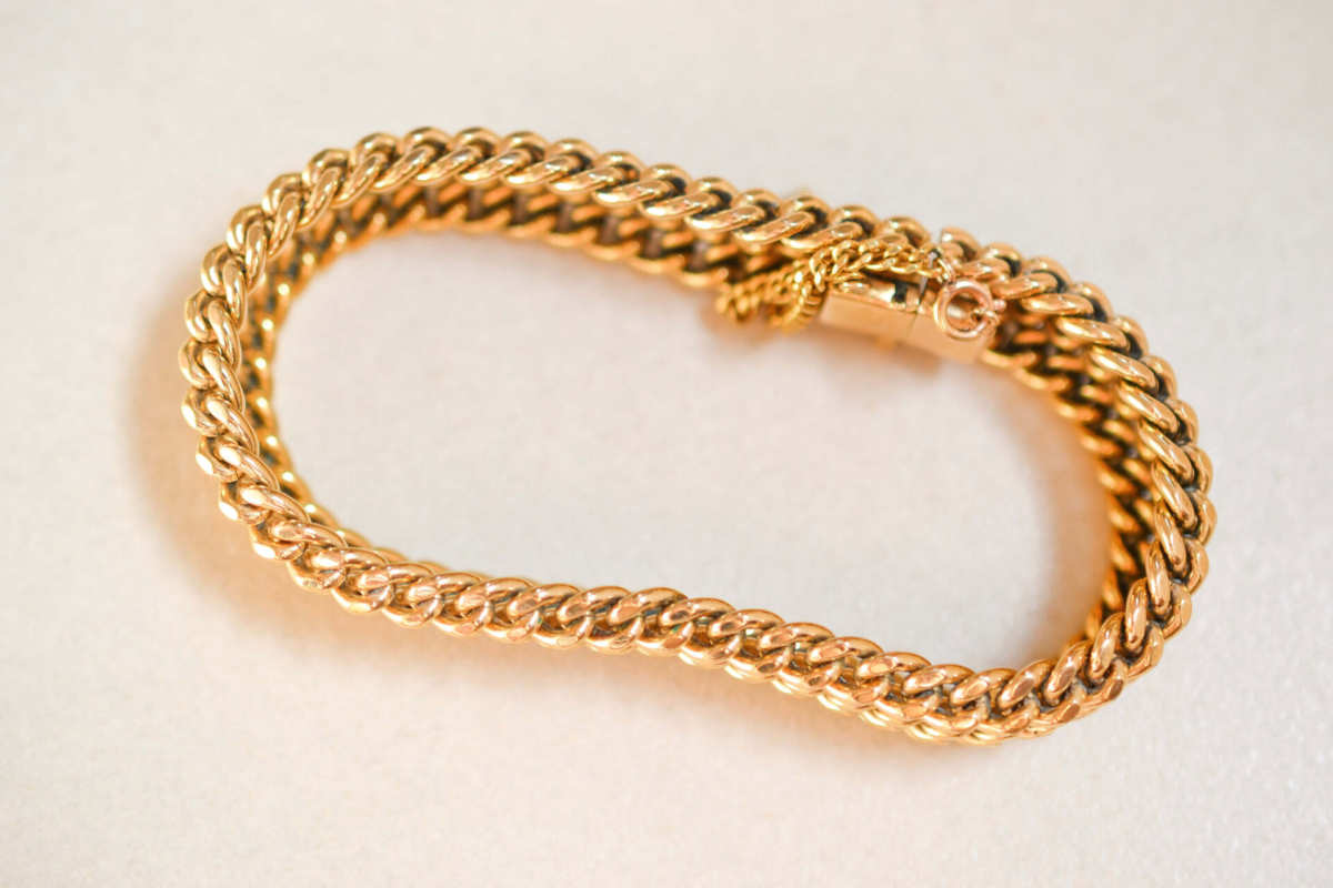 Bracelet maille américaine