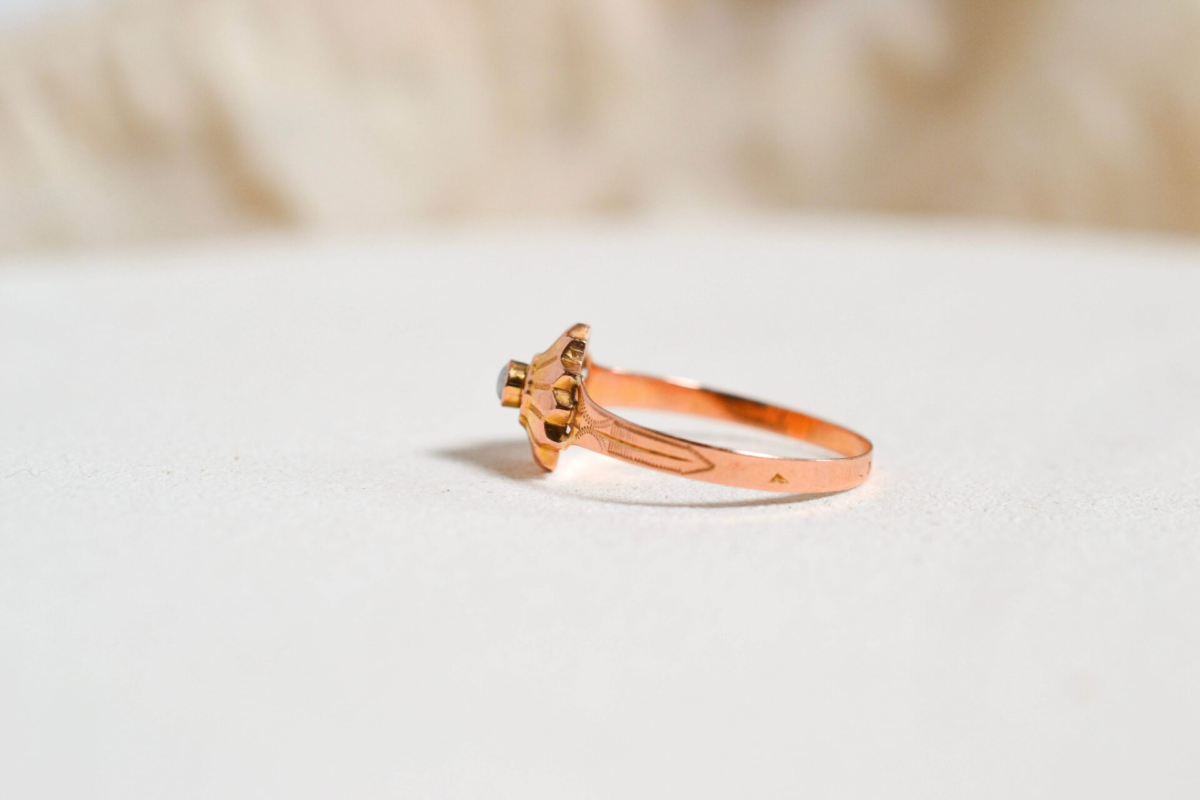 Bague ronde Perle